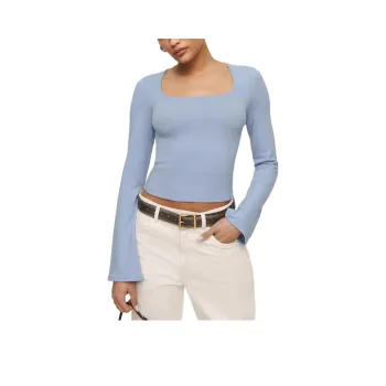 REFORMATION T Shirt Women's Frost Blue