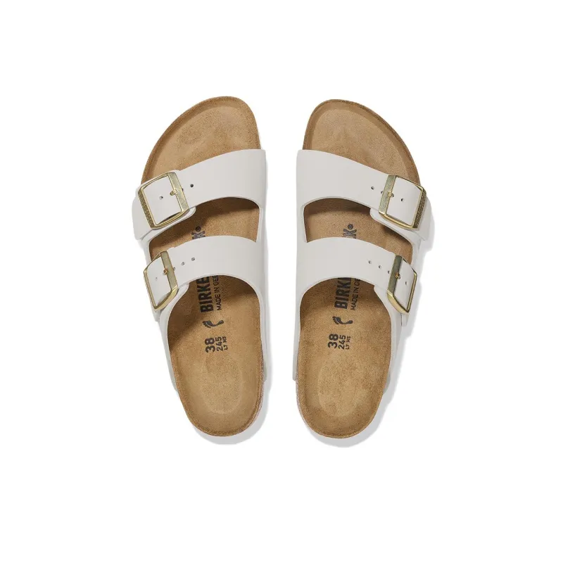 Birkenstock Slide Slippers Women's White Narrow-2