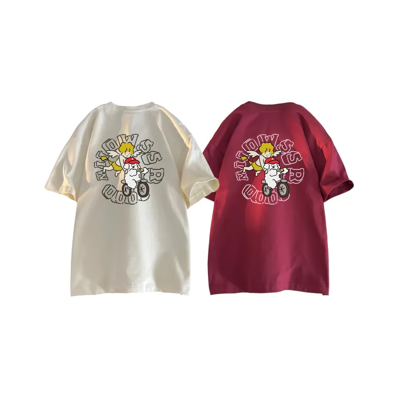 MIIOW Trend Party Series Short Sleeved T Shirts Unisex-35