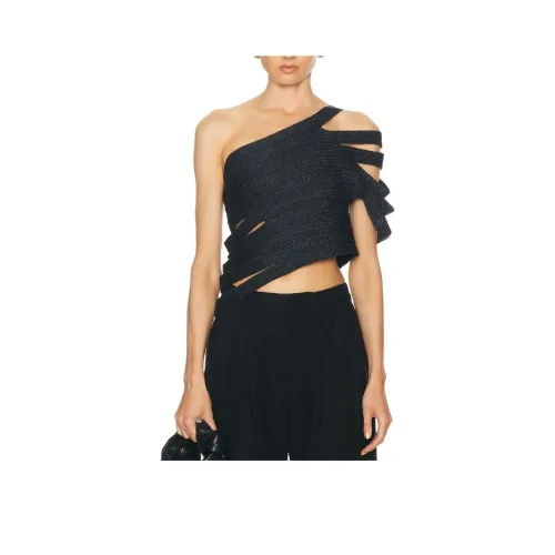 CULT GAIA Sashi One Shoulder Knitted Top