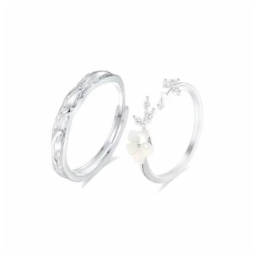 DAWO S999 Fine Silver Rings Unisex