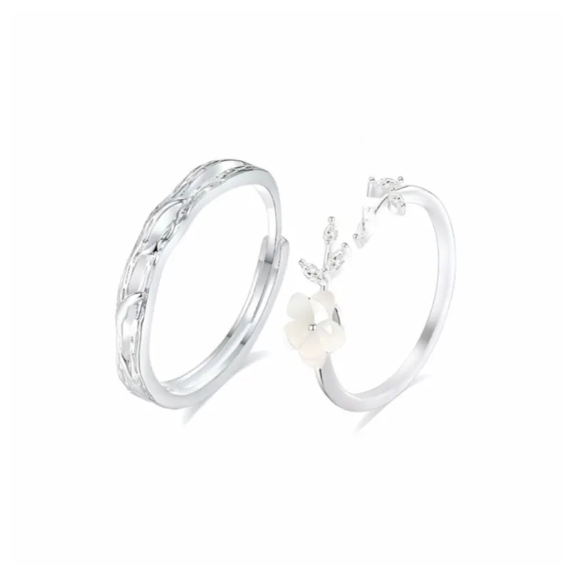 DAWO S999 Fine Silver Rings Unisex-0