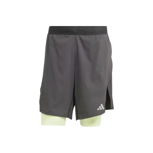 Adidas Hiit Workout Heat.Rdy 2-In-1 Shorts Sports Shorts Men's Dark Gray