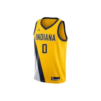 Jordan Basketball Jerseys Unisex Yellow