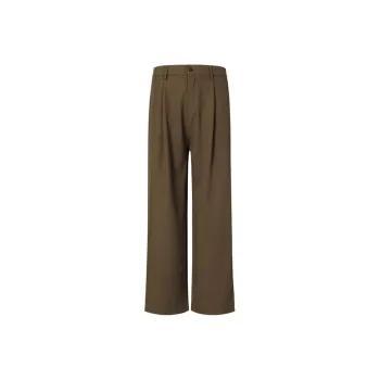SONGS ALONG Casual Pants Unisex Coffee