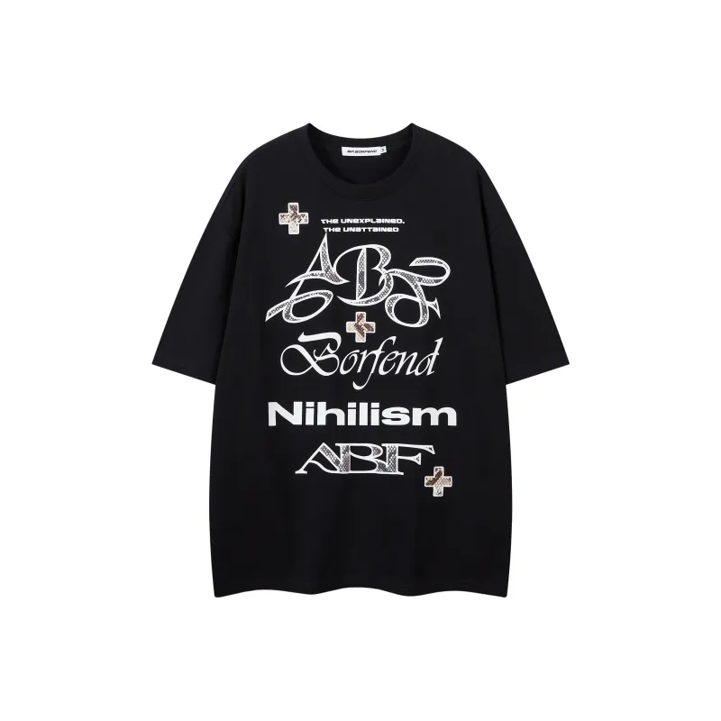 TH FABRICATE Drop Shoulder Sleeve T Shirt Unisex-2