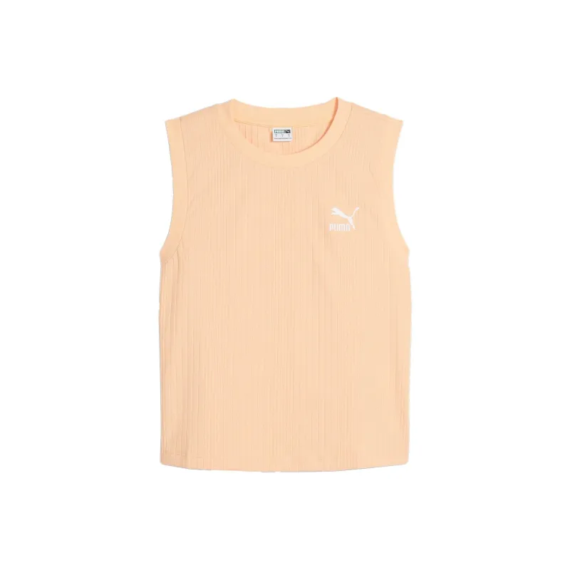 PUMA SS24 Tank Tops Women's Peach-0