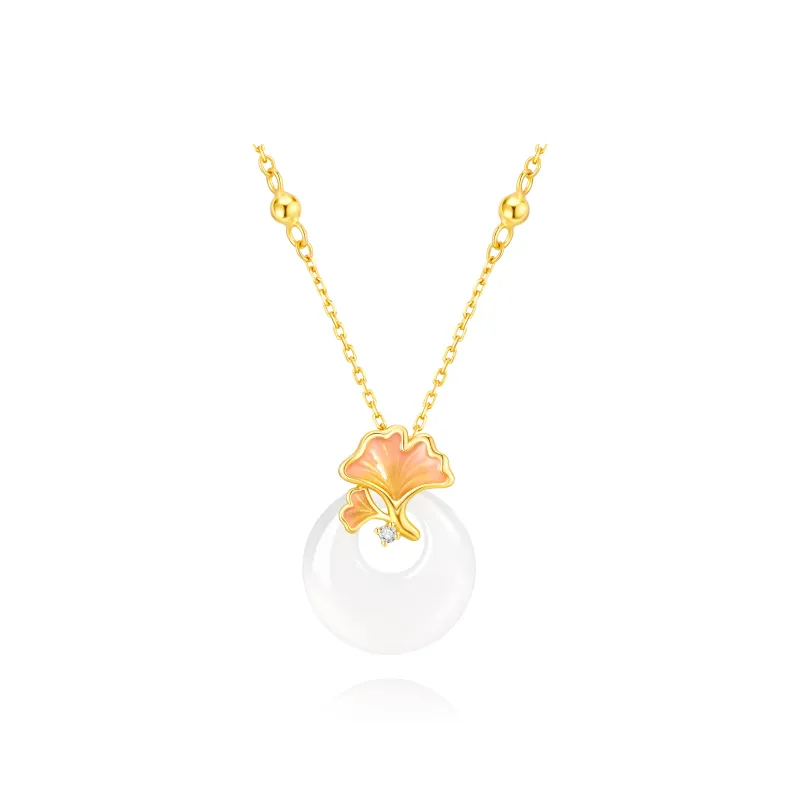 ZSY Chalcedony Jade Necklaces Women's-0