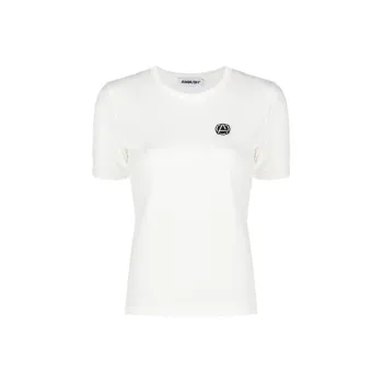 AMBUSH Emblem Slim Fit T shirt White Black