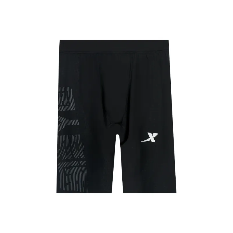 XTEP Sports Shorts Men's Jet Black-0