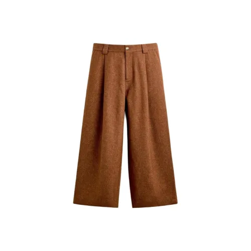 ZARA Harry Lambert Co brand Casual Pants Unisex Brown