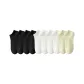 4 Black+4 White+2 Light Green