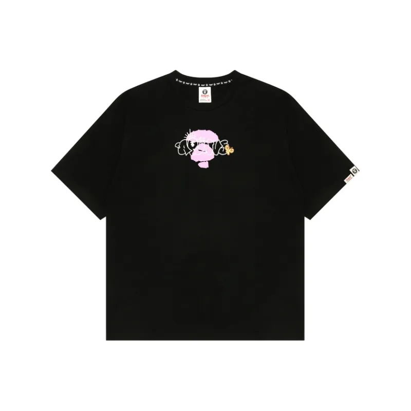 Aape Logo print T shirt-0