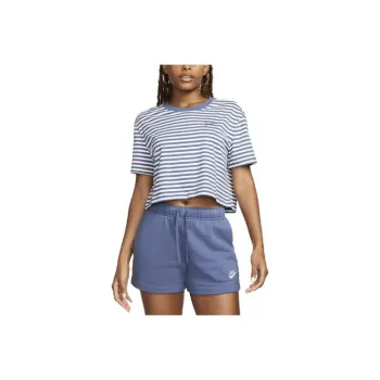Nike Sportswear Essentials Series Drop Shoulder Sleeve T-Shirt Women's Diffused Blue