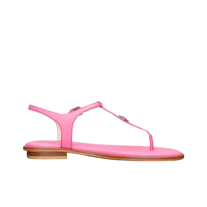 MICHAEL KORS Mallory One Strap Sandals Women's Pink-1