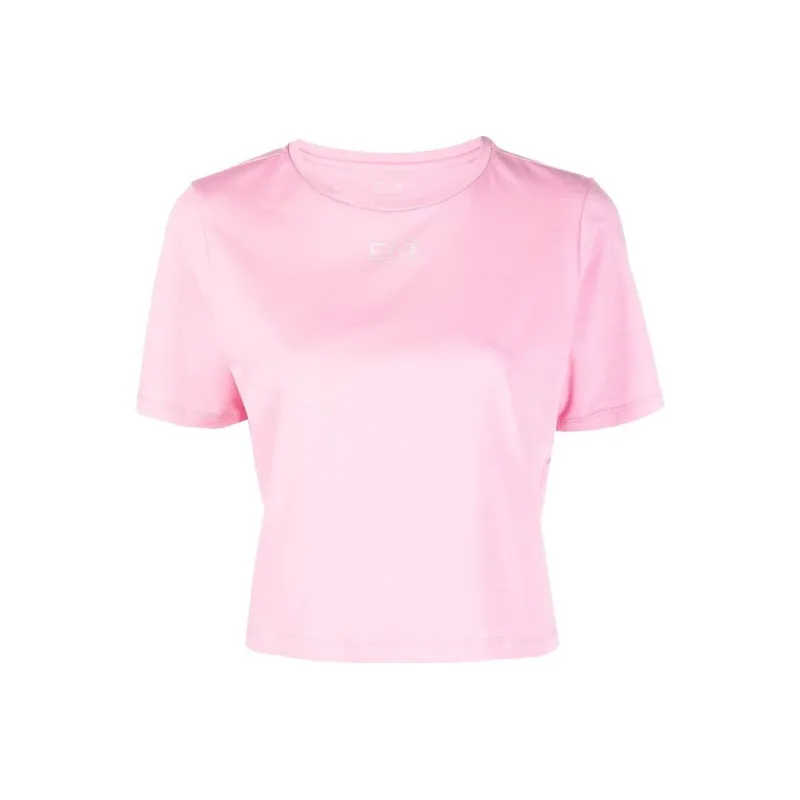 EMPORIO ARMANI Crop Tops Women's Pink-0