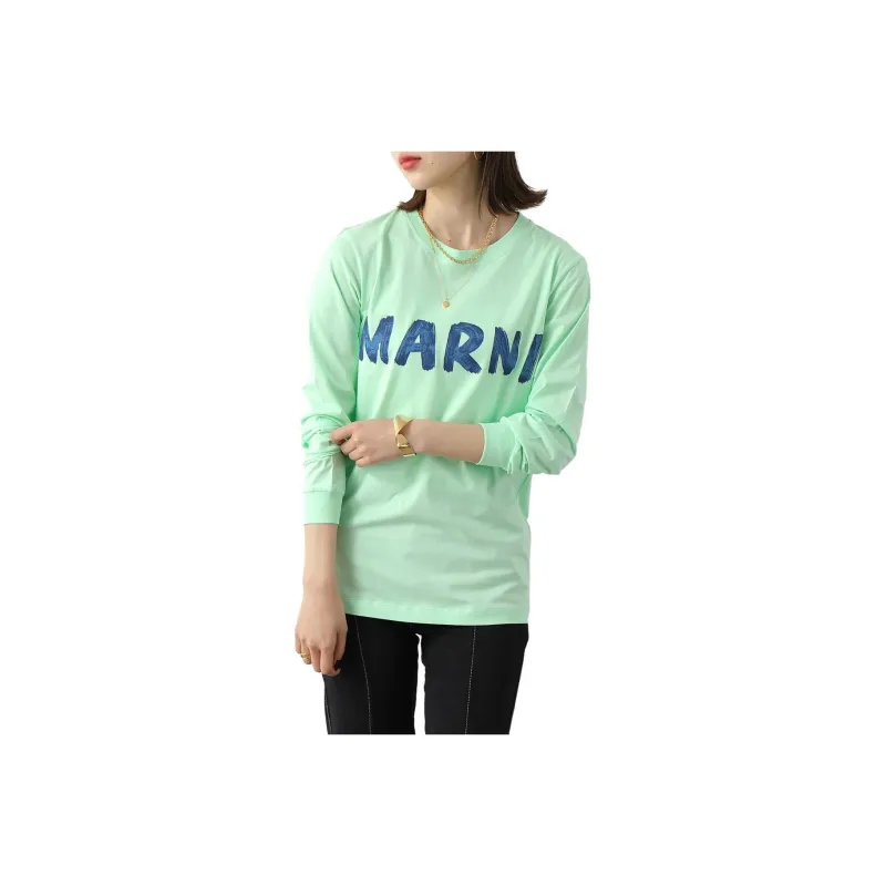 MARNI T Shirts Women's Green-0