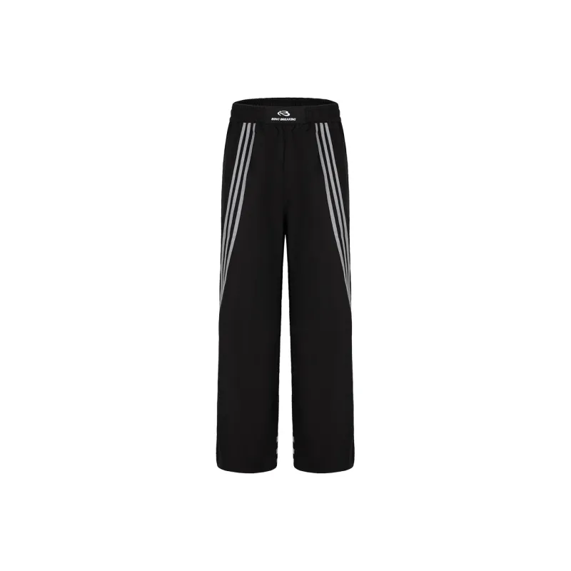 BING Casual Pants Unisex Graphite Black-0