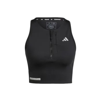 Adidas Free Shipping With AdiClub Ultimate HEAT.RDY Crop Top