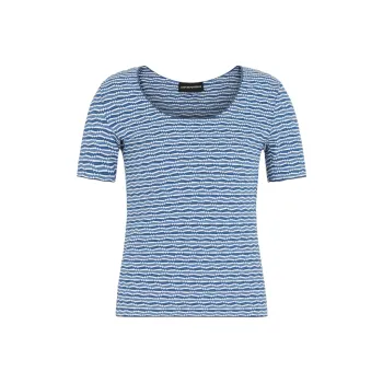 EMPORIO ARMANI Jacquard Jersey T shirt