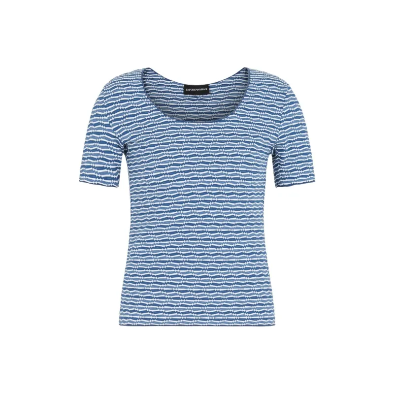EMPORIO ARMANI Jacquard Jersey T shirt-0