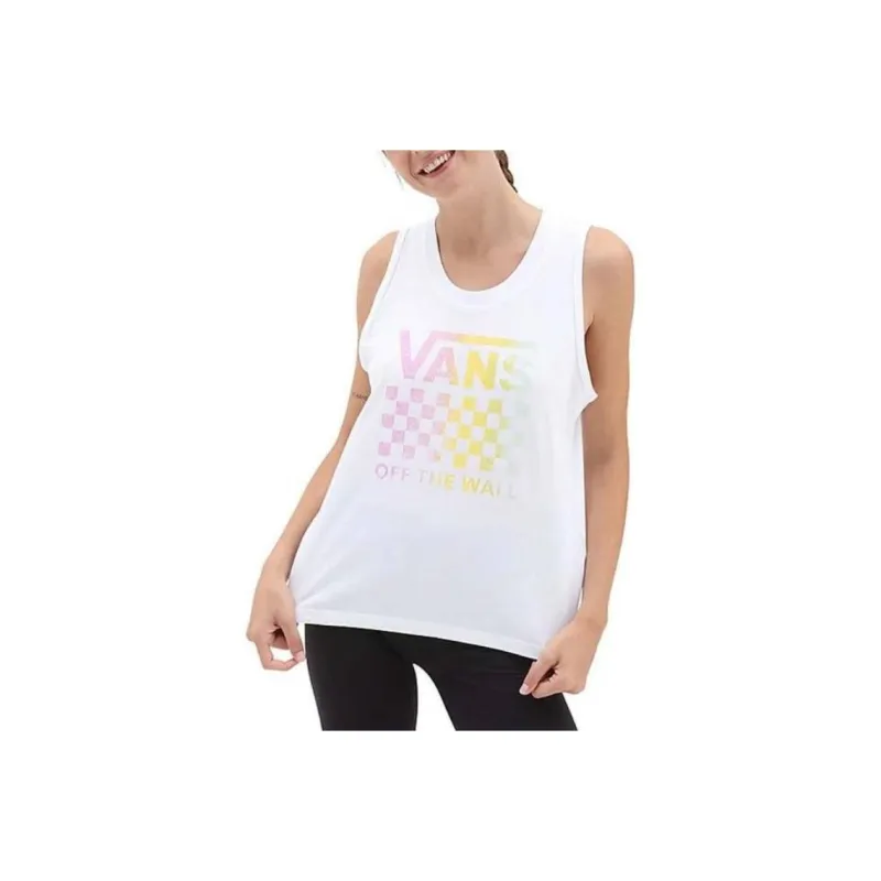 Vans Tank Tops Women's White-0