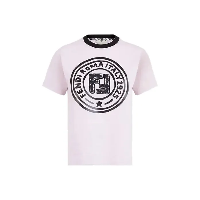 FENDI T-Shirt Women's Light Pink-0