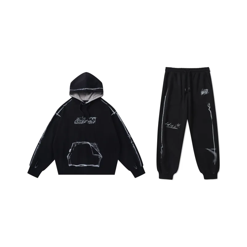 LAMLICKA Sweatshirt Sets Unisex-8