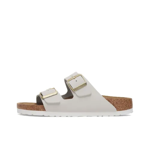 Birkenstock Slide Slippers Women's White Narrow