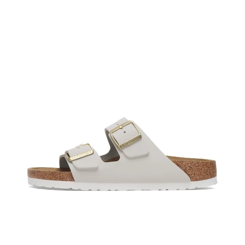 Birkenstock Slide Slippers Women's White Narrow-0
