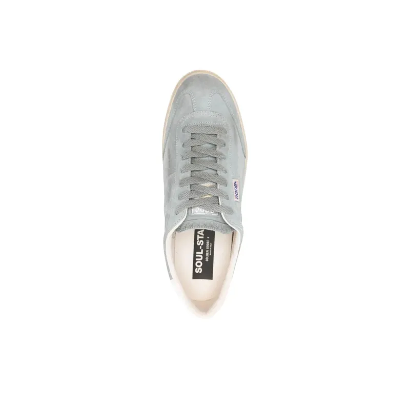 Golden Goose Soul Star Low Top Skateboard Shoes Men's Gray-4