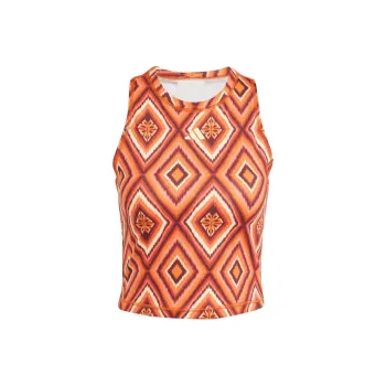 Adidas x FARM RIO Tank Tops Women's Mysterious Brown