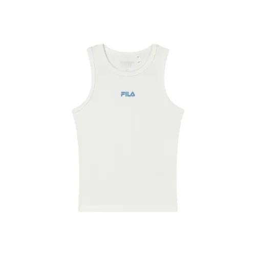 FILA x PENGPIDUZHONGXIN Tank Tops Women's Bright White