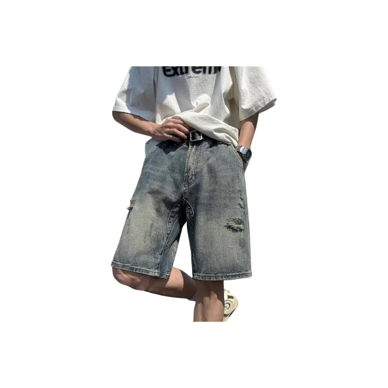 CORNILOT Denim Shorts Unisex Premium Blue-0
