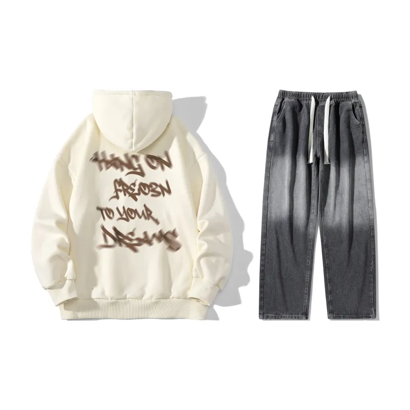FREO3N Sweatshirt Sets Unisex-20