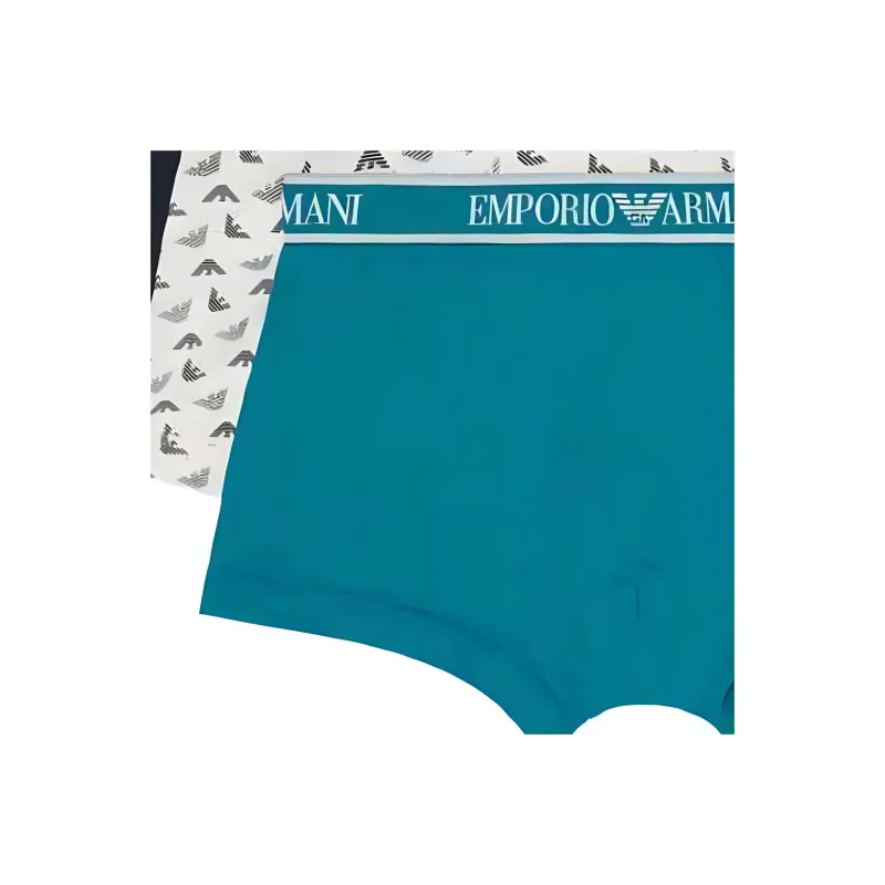EMPORIO ARMANI Three pack Of Boxer Briefs With Core Logo Waistband-3