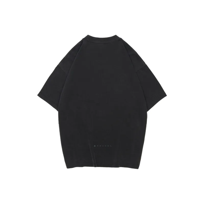 VESSEL x HUIDAOWEILAI,LIANMINGKUAN T Shirt Unisex Black-2