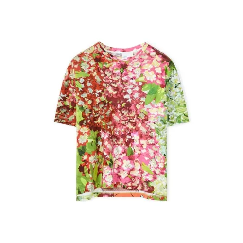 LOEWE Spirited Away Drop Shoulder Sleeve T Shirt Women's Multicolor
