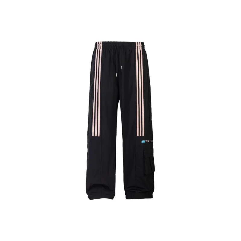 DARKCIRCLE Casual Pants Unisex Navy Blue-5