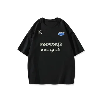 ILYOIL Drop Shoulder Sleeve T Shirt Unisex