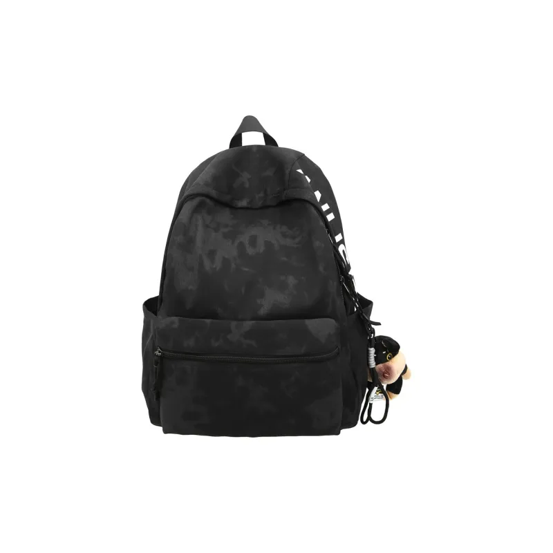 ERANGBEAR Nylon Backpack Unisex White/Black/Green/Red-2