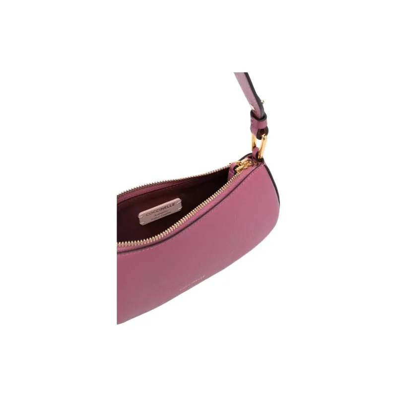 COCCINELLE Calfskin Crossbody Handbag, Shoulder Bag Mini Women's Fuchsia-2