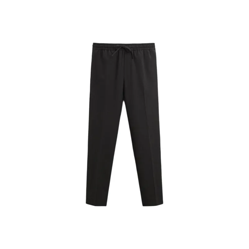 ZARA Casual Pants Men Black-0