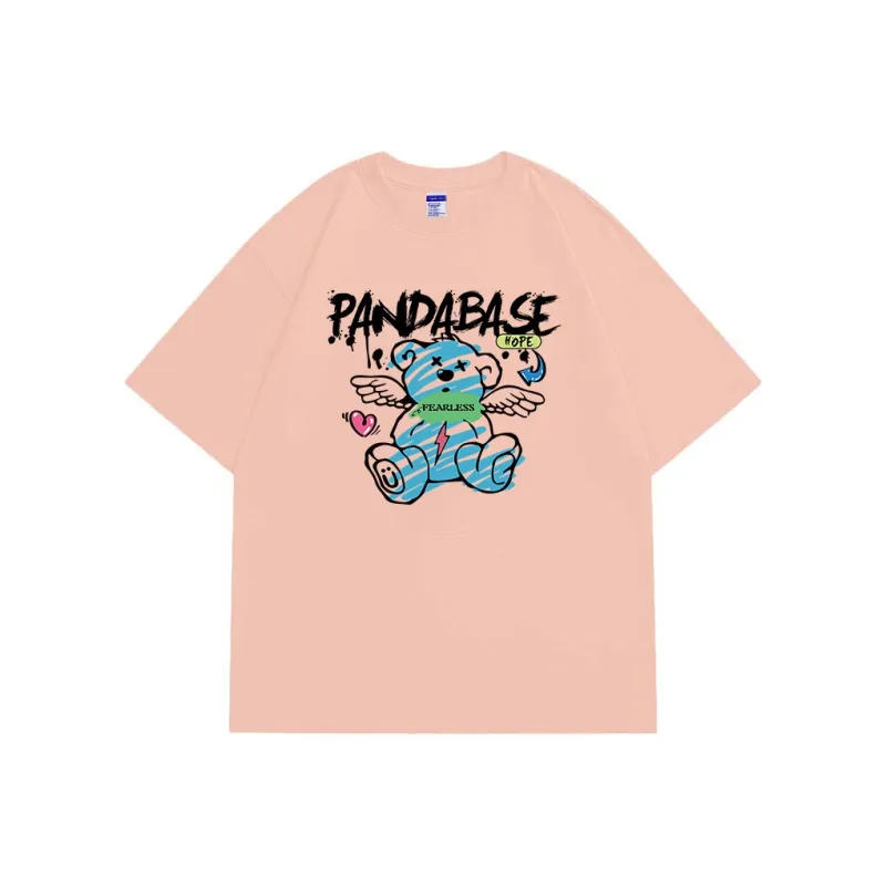 PANDA BASE T Shirts Unisex-4