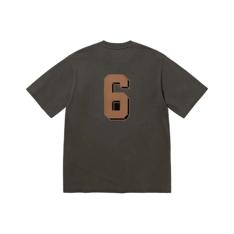 Supreme Flocked Washed S/S Top-1