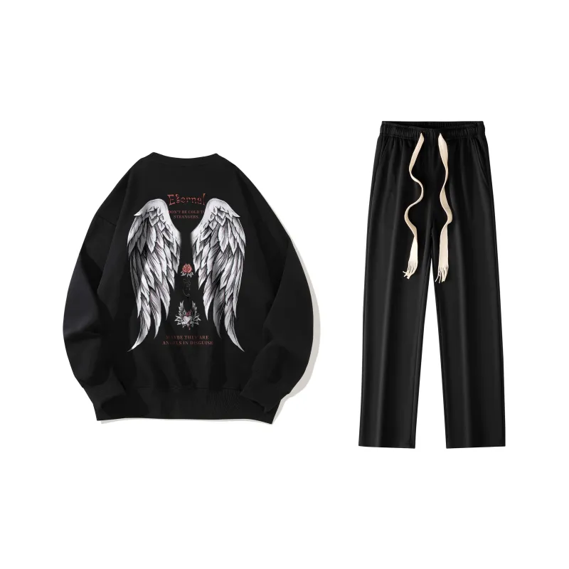 B.X Sweatshirt Sets Unisex-6