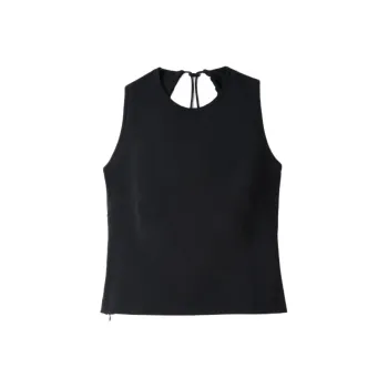 Sunnei Buco Cut out Detailing Top
