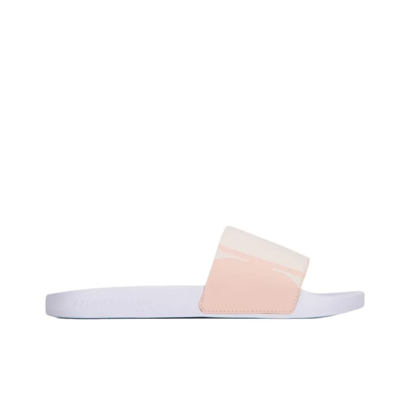 CALVIN KLEIN Slip Resistant Slide Slippers Women's Pink-1