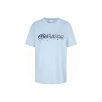 Givenchy T Shirts Women's Light Blue