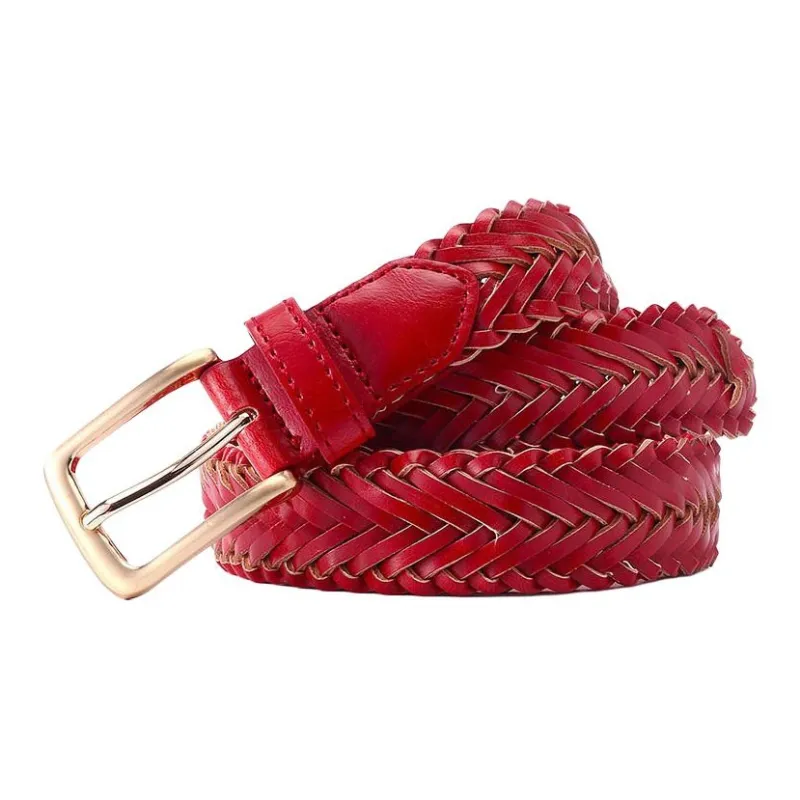JEANSWEST PU Leather Belts Men's 2.9CM-11